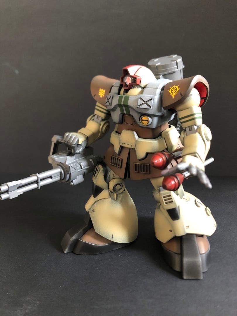 HG ドム／リックドム　ガンプラ　全塗装　改修品　バンダイ　プラモデル　陸戦仕様