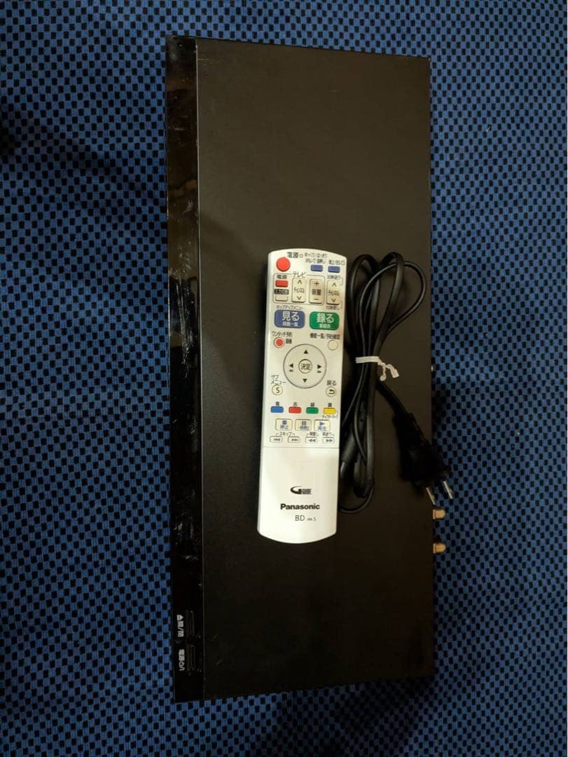 Panasonic ブルーレイレコーダー リモコン付き