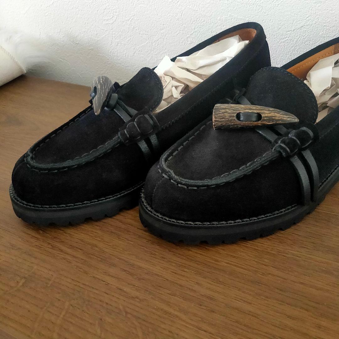 HenderScheme horn loafer トグル ローファー ブラック