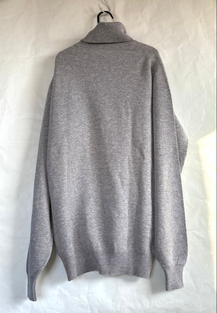 新品SAXONE made in BRITAIN 英国 ニット　ウールセーター