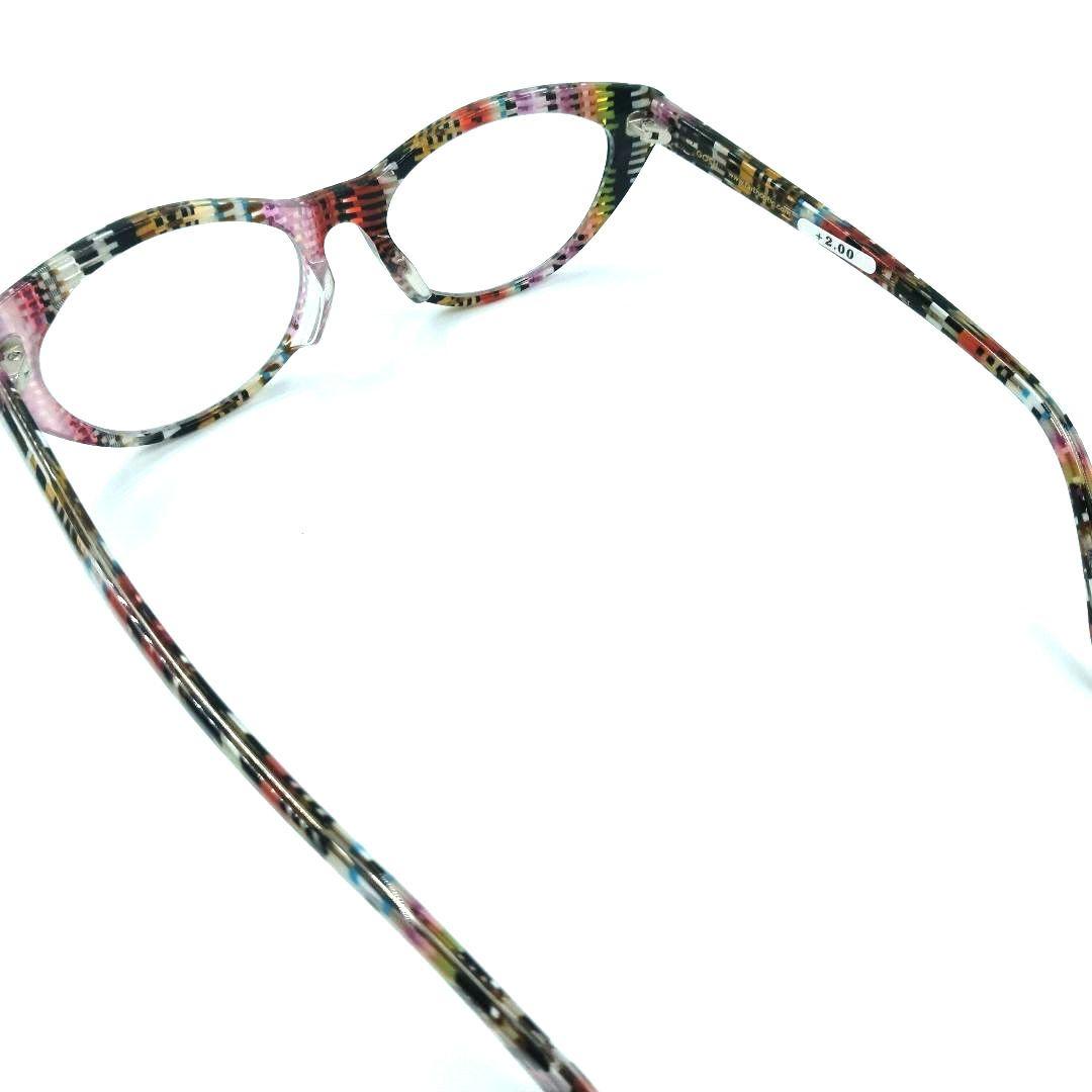【新品✨️未使用】GOSH +2.00 リーディンググラス ラズベリー 老眼鏡