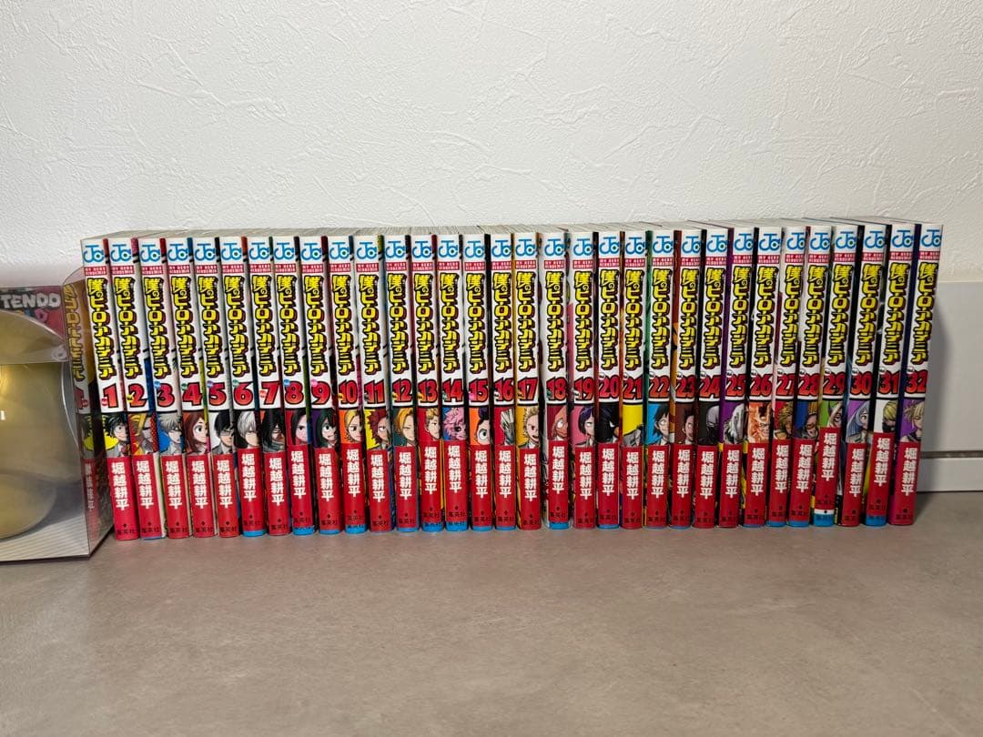 僕のヒーローアカデミア1〜32巻　初版・帯付き