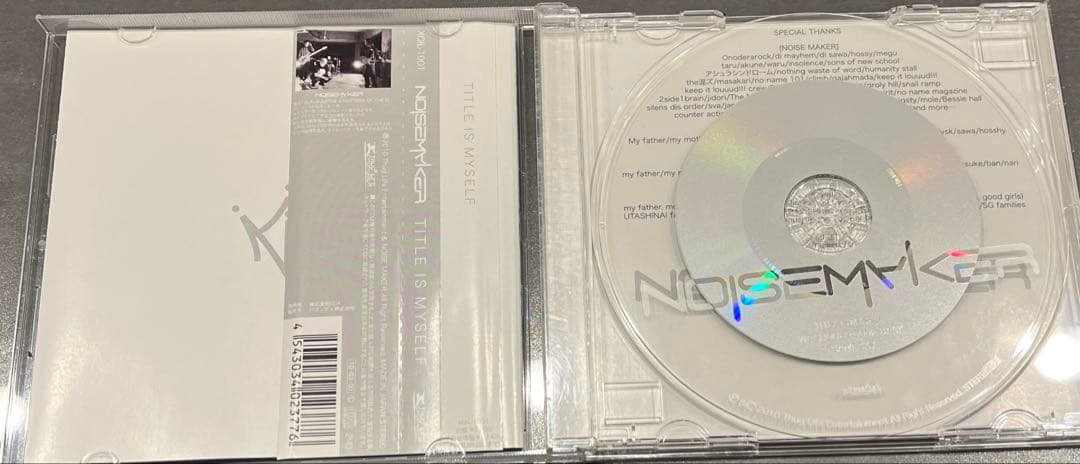 (廃盤) NOISEMAKER 1st CD「TITLE IS MYSELF」