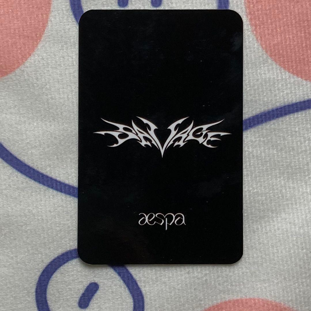 aespa カリナ ボックス Savage sgs winter トレカ