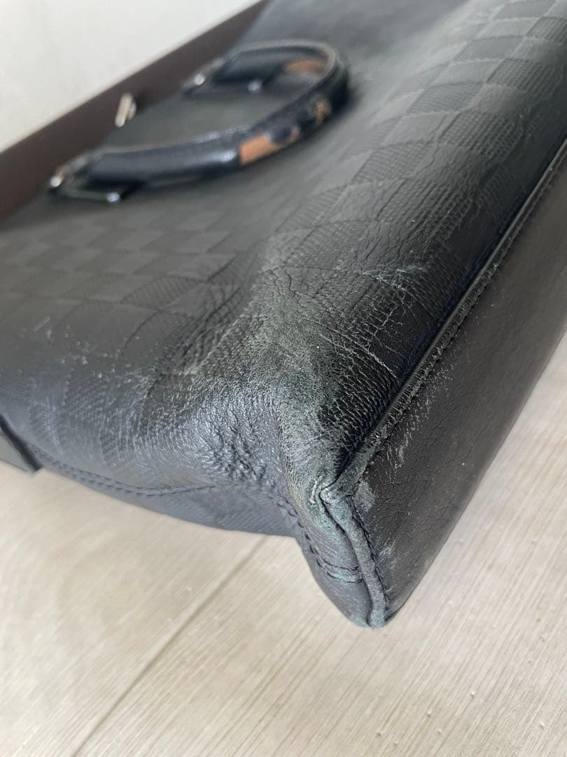 難あり　ルイ・ヴィトン ビジネスバッグ ダミエ