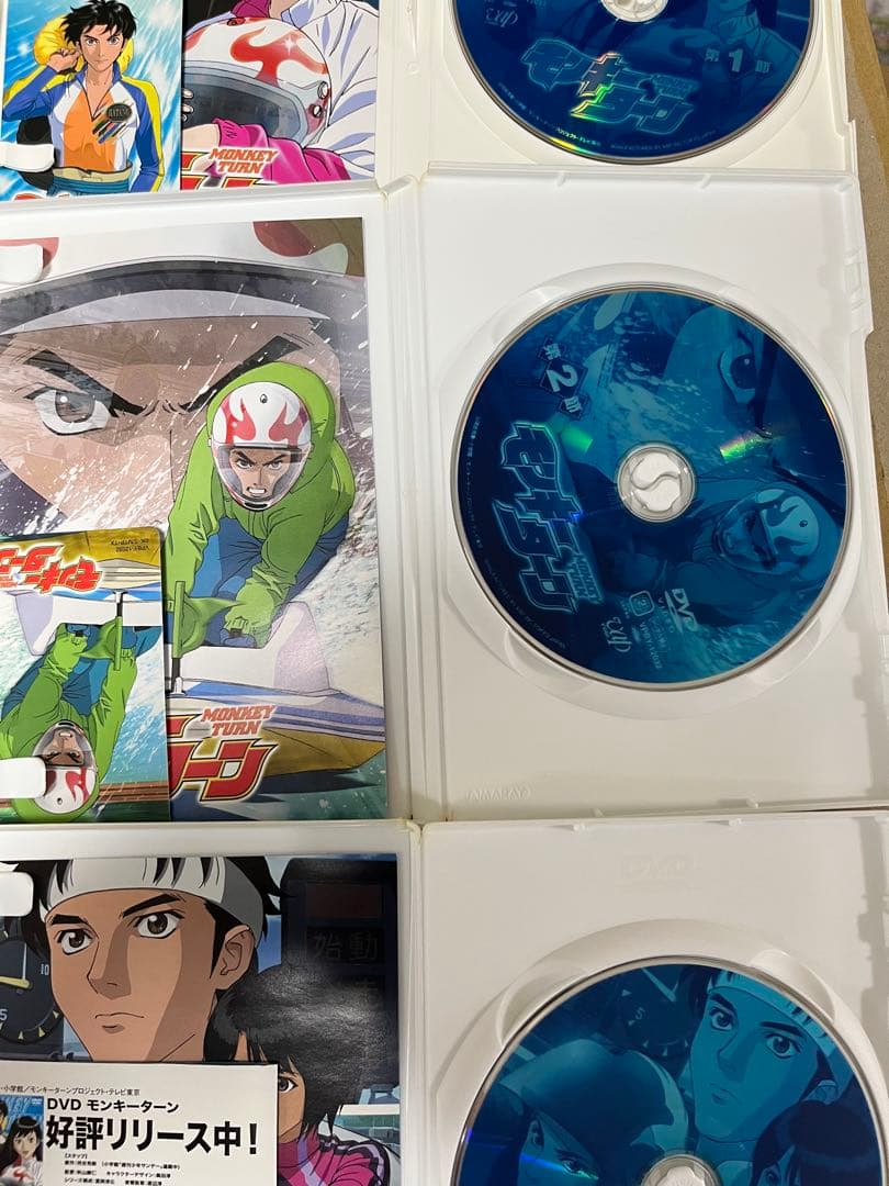 モンキーターン8巻・モンキーターンＶ 8巻DVD 全16巻セット
