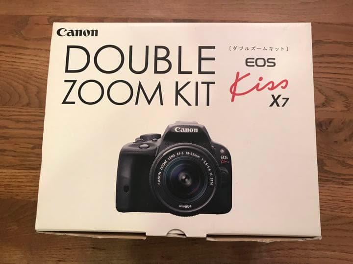 Canon EOS KISS X7 Wズームキット