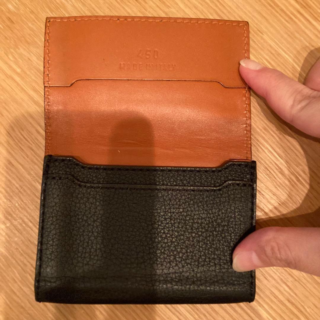 フェリージ　名刺入れ　黒　black