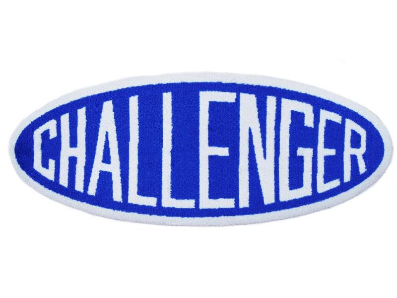 新品 CHALLENGER OVAL LOGO MAT ラグ マット