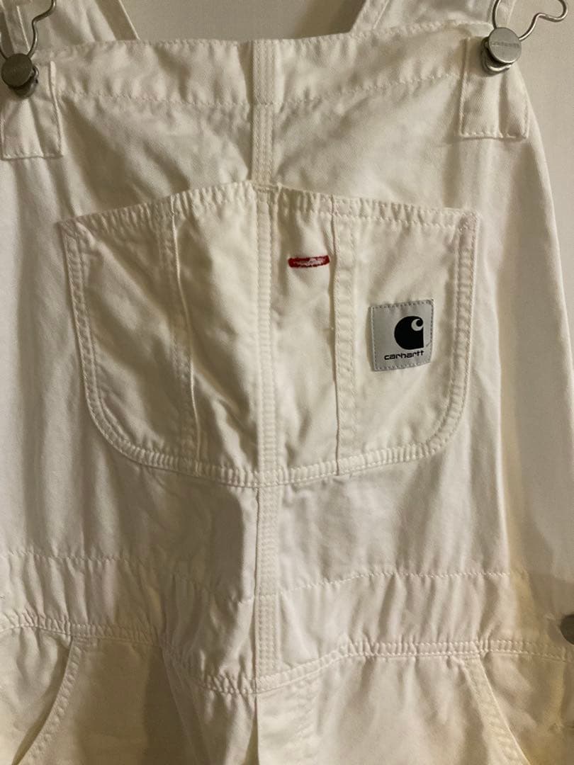 Carhartt ホワイト オーバーオール