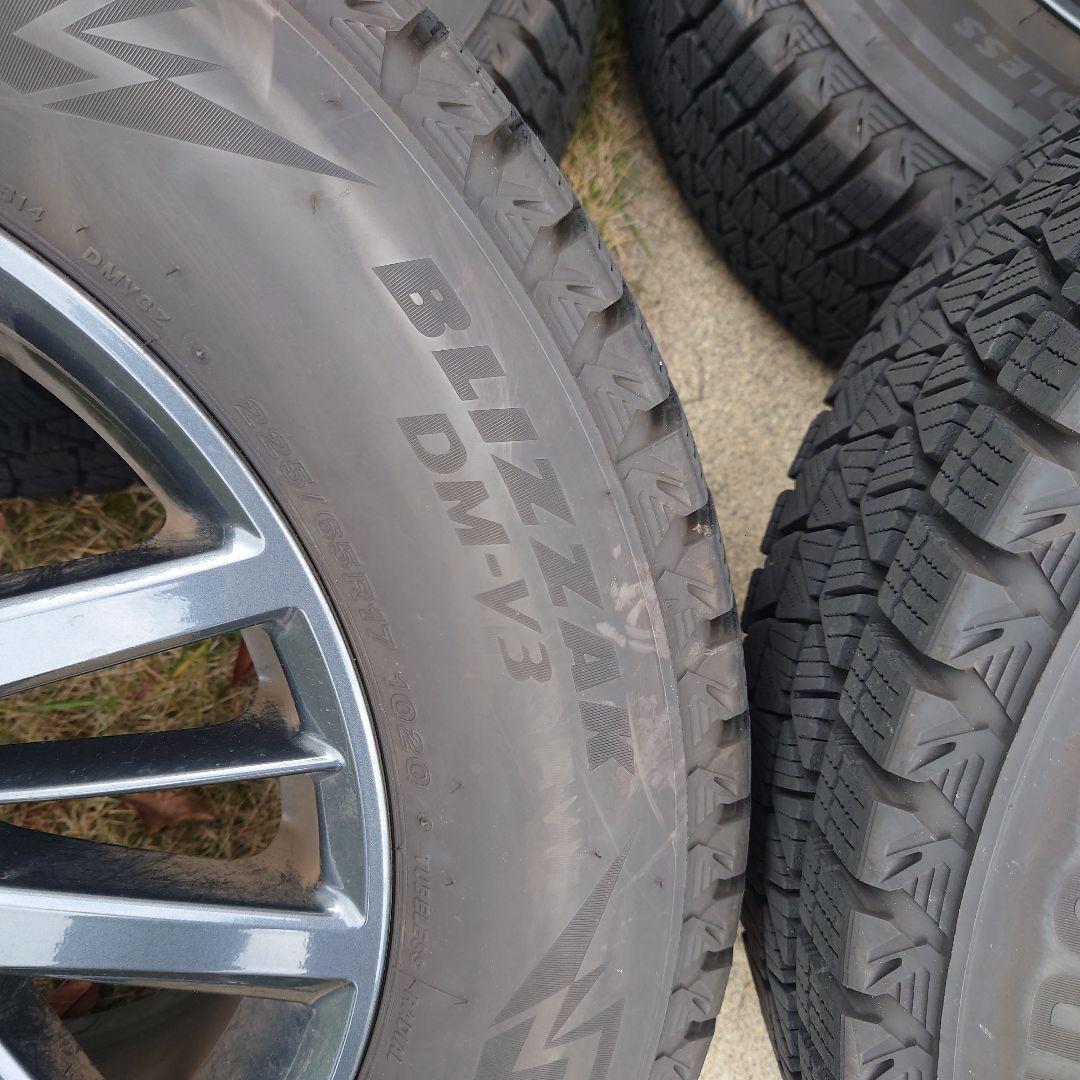 ブリヂストン 17インチスタッドレス タイヤ・ホイールセット