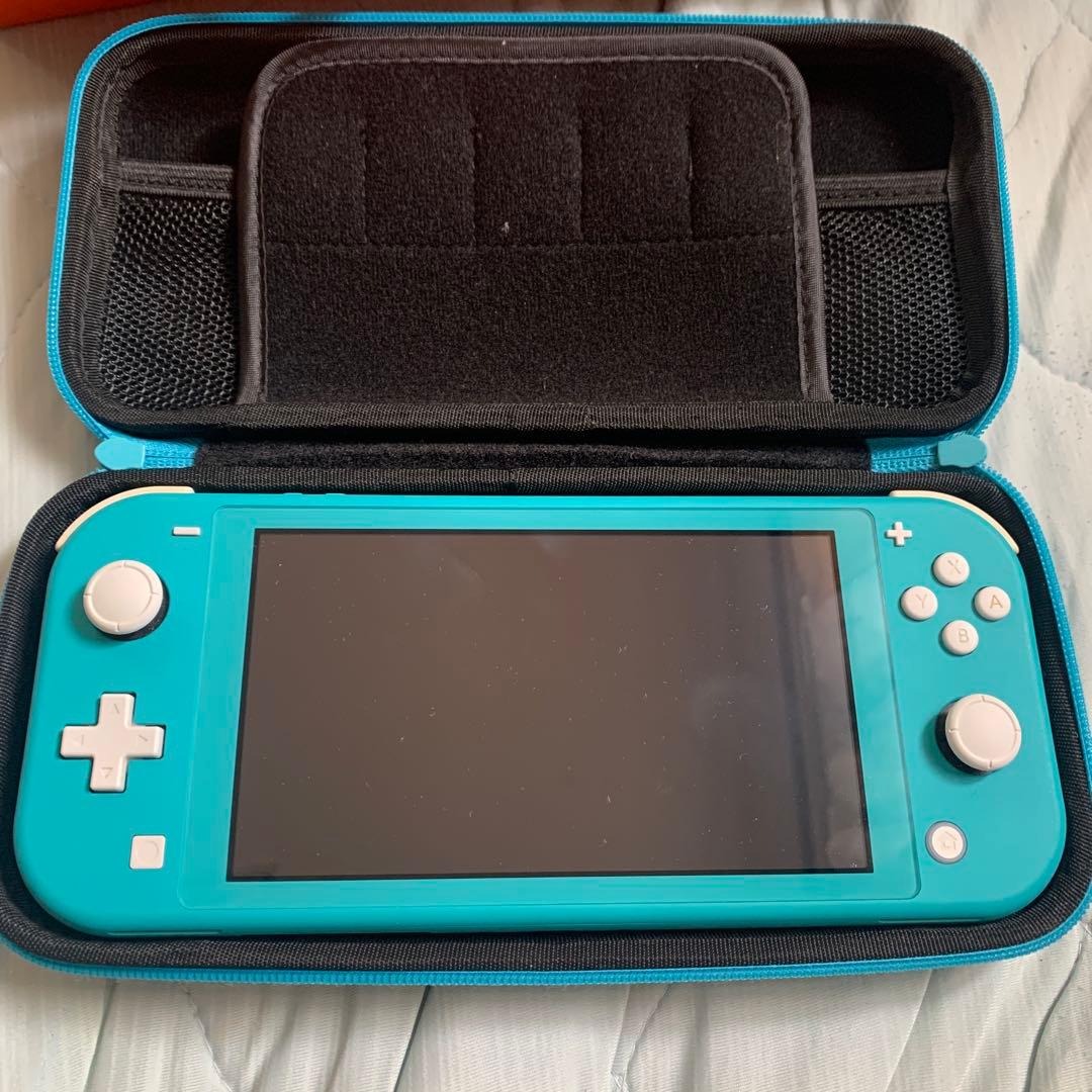 Nintendo Switch Lite 水色 本体+ケース