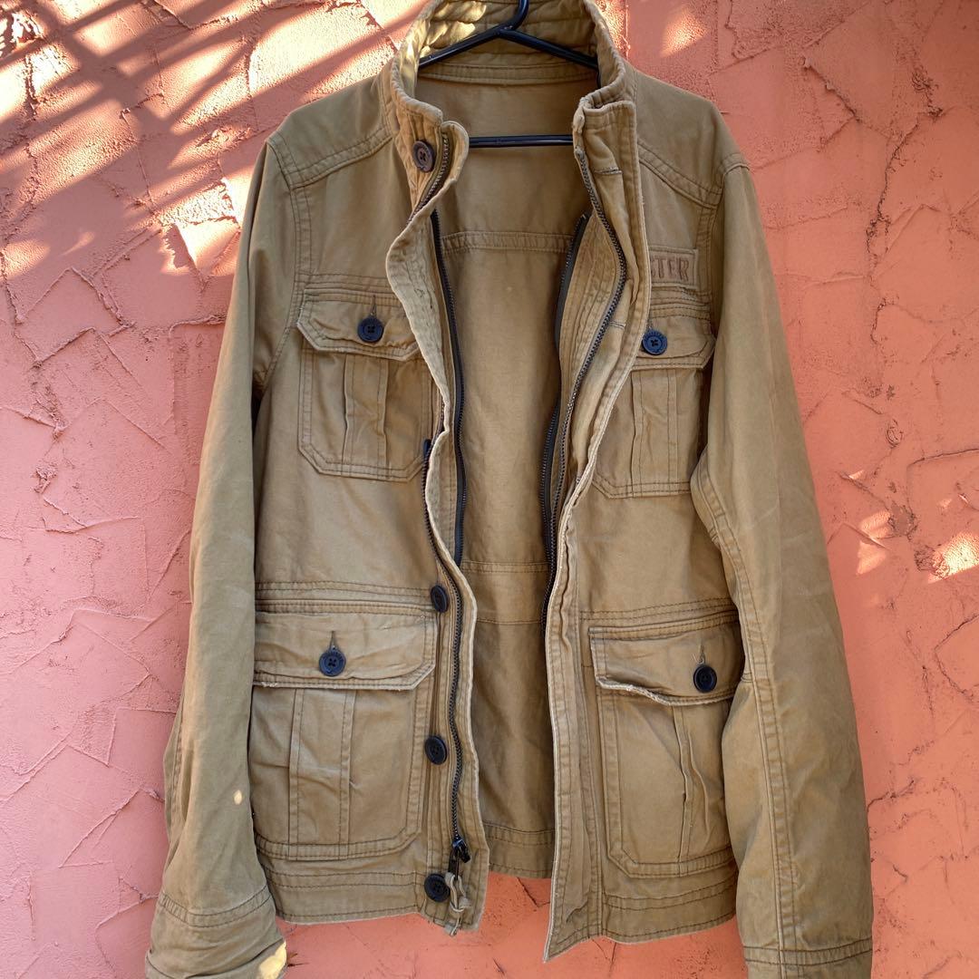 3way劇レア最高傑作HOLLISTER旗艦店限定新品ミリタリージャケット