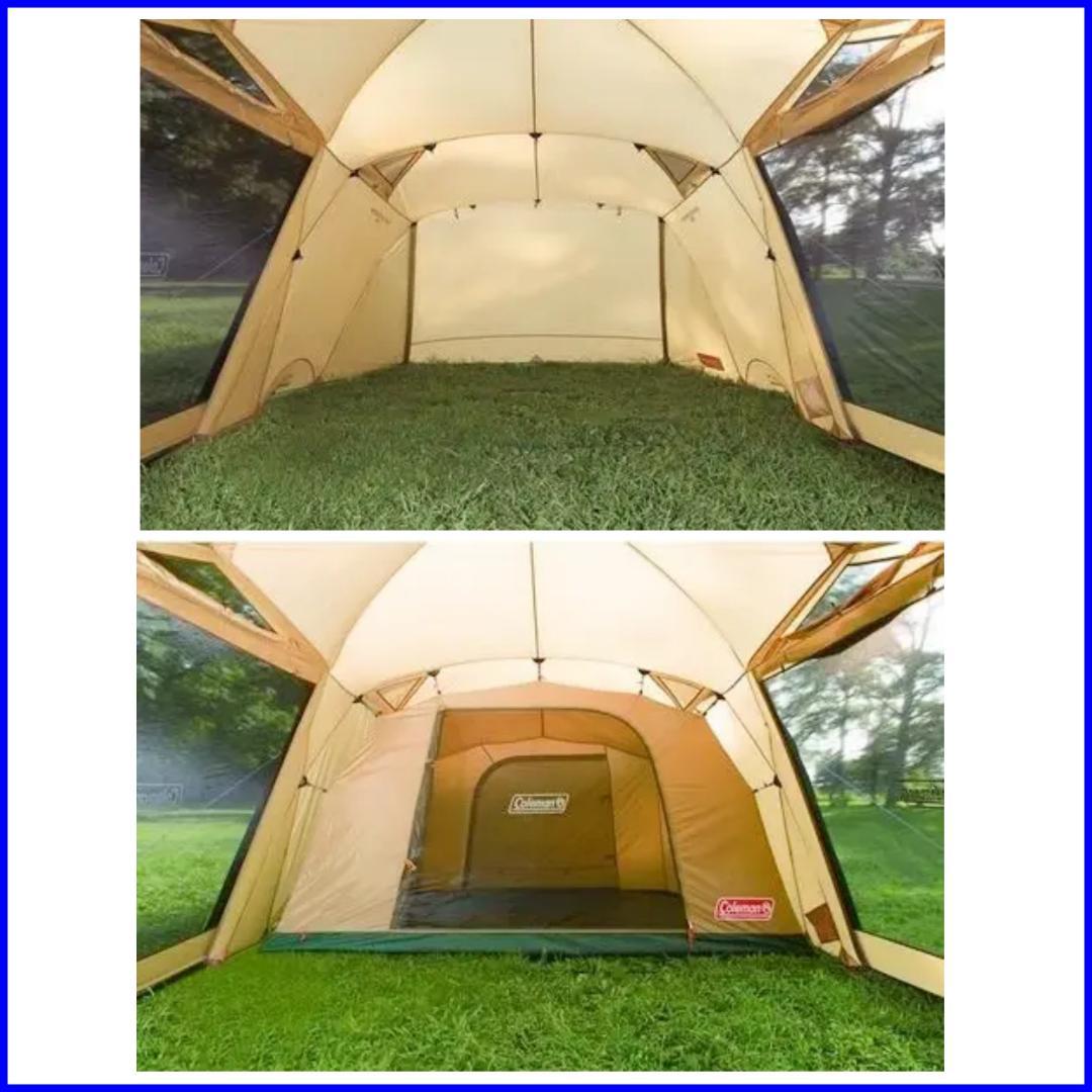 ✨使用一度のみ美品/おまけ付✨Coleman タフスクリーン2ルームハウス