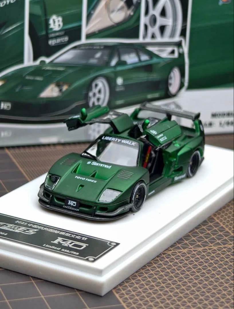 LBWK 1/64 F40杭州HEC展会限定モデル 799台ガルウィング