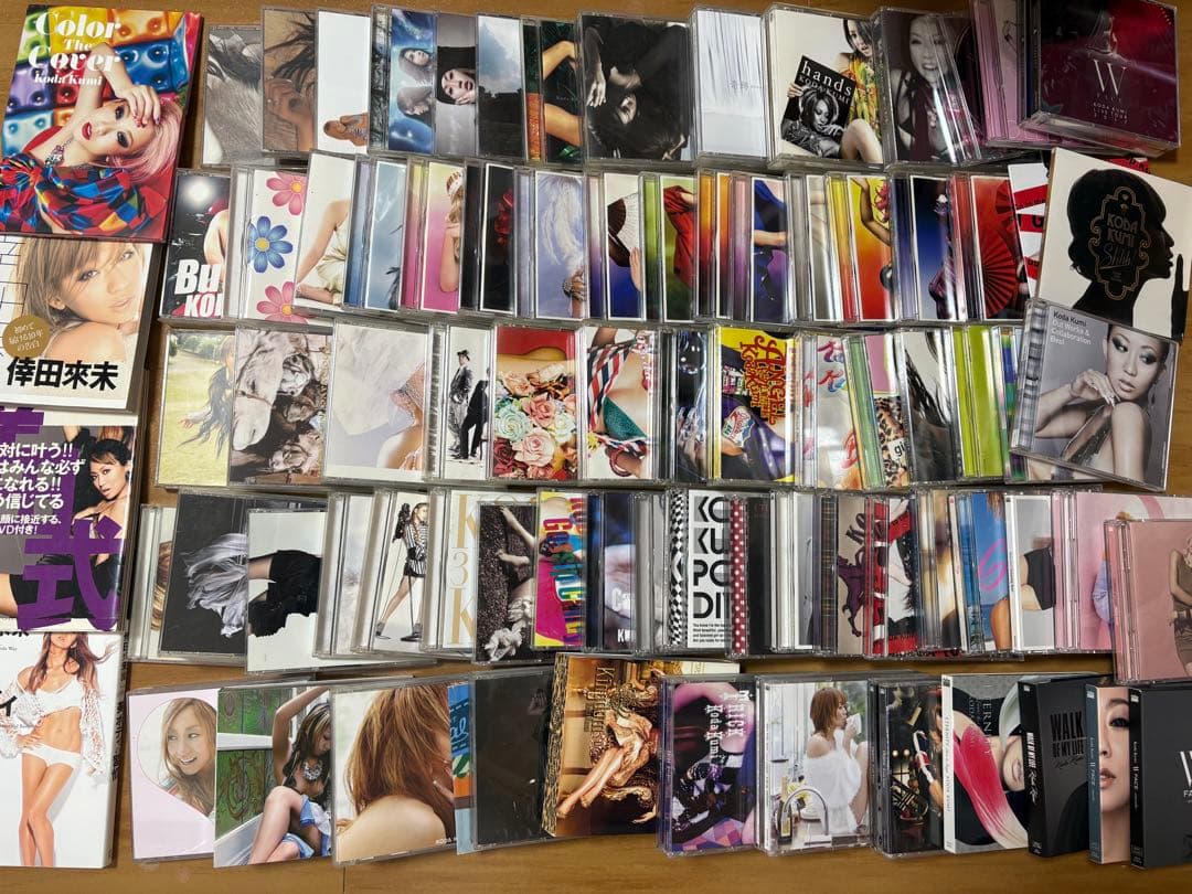 80点!!倖田來未 シングル、アルバム、書籍セット