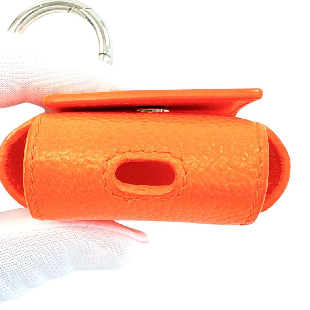 希少色 バレンシアガ AirPods Pro ケース エアポッズプロ オレンジ