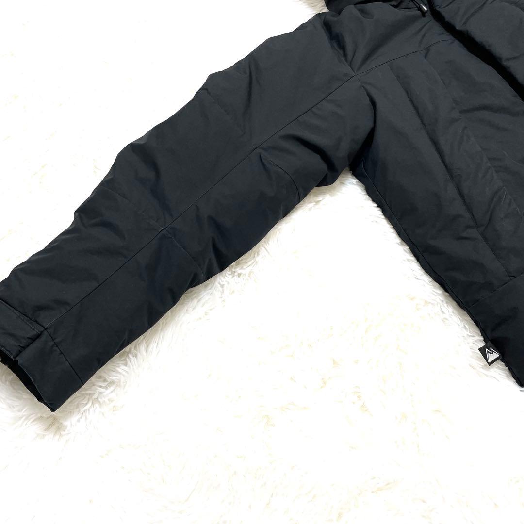 ファーストダウン フリークスストア別注 ショートパネルダウンジャケット 黒