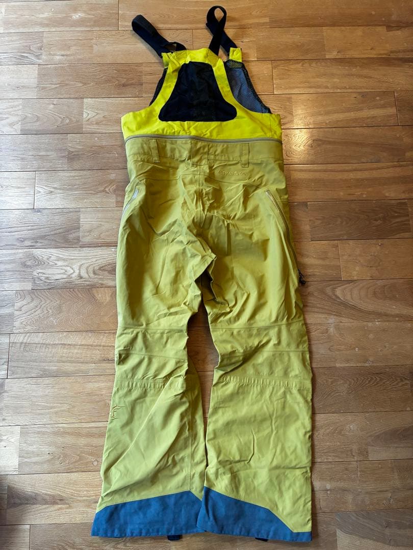 Teton bros TB ビブpants XL イエロー美品