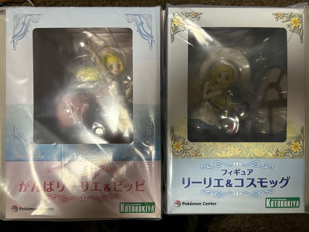 ポケモン フィギュア リーリエ&コスモッグ がんばリーリエ&ピッピ　セット