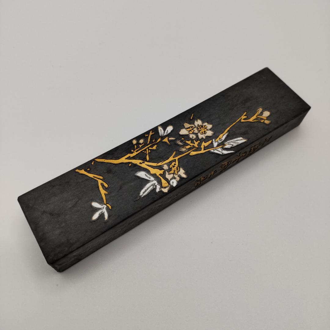 中国書斎墨 上海墨廠出品　鉄斎翁書画宝墨　油煙一〇一　古墨　（国華第一なし）