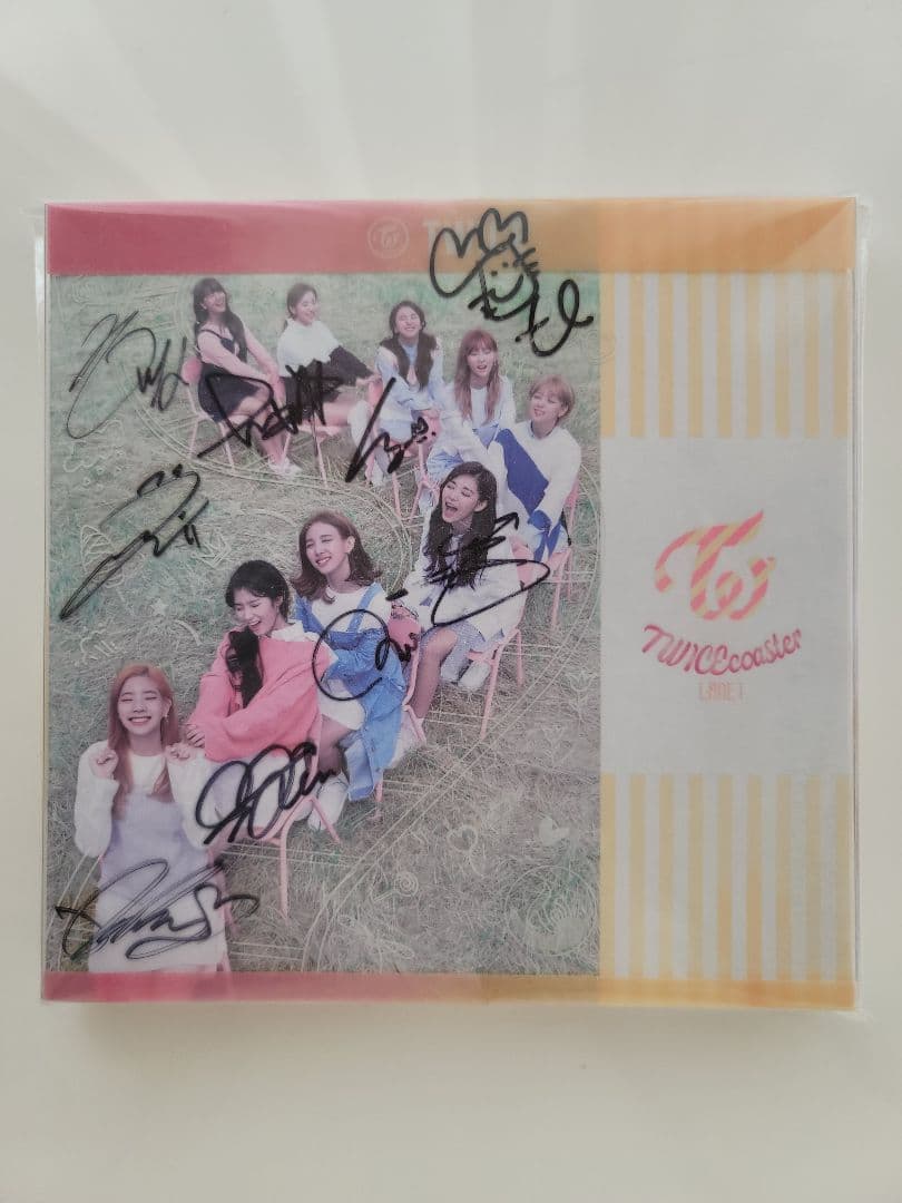 TWICE サイン入りアルバム TWICEcoaster