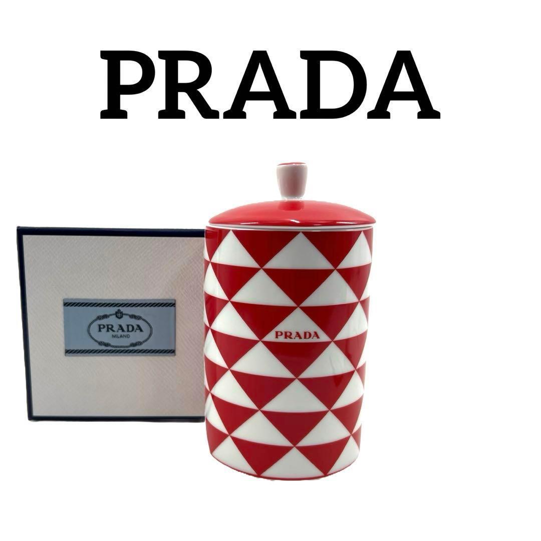 PRADA プラダ アロマ キャンドル レッド OC4003 2023 ムスク
