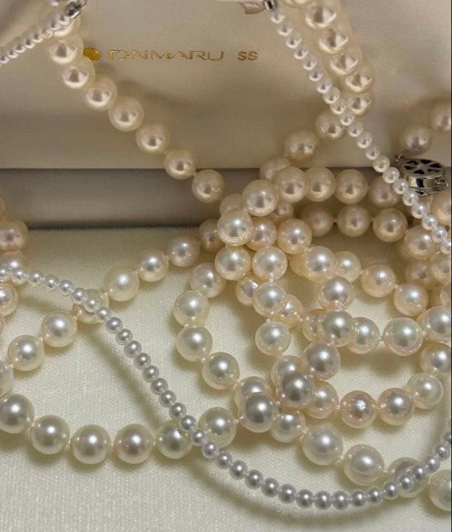 照り艶最強 ホワイト あこやベビーパール 3mm 希少サイズ K18GP