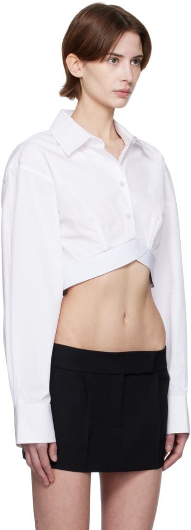 アレキサンダーワン Alexander Wang クロップド シャツ