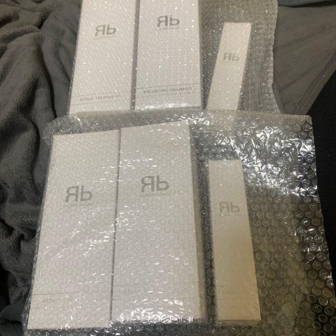 ReZARD バランシングシャンプー、リペアトリートメント、ヘアミルクセット×2