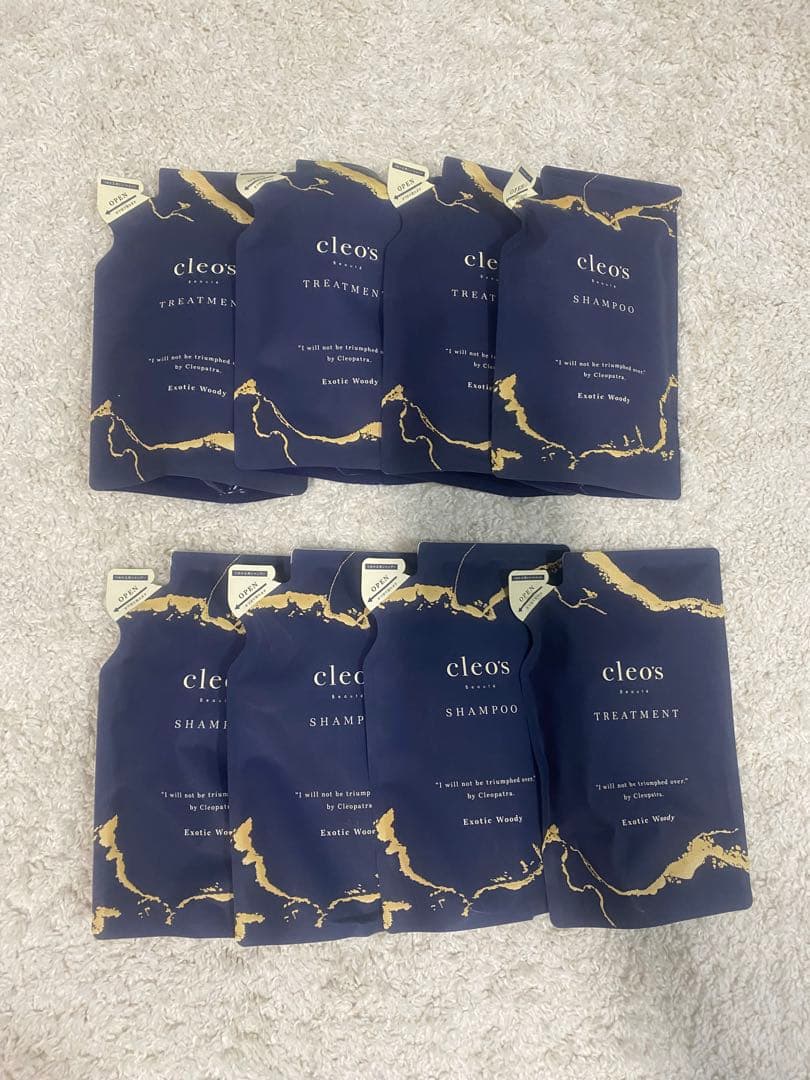 cleo's 300ml×8シャンプー　トリートメント　クレオズ cleos
