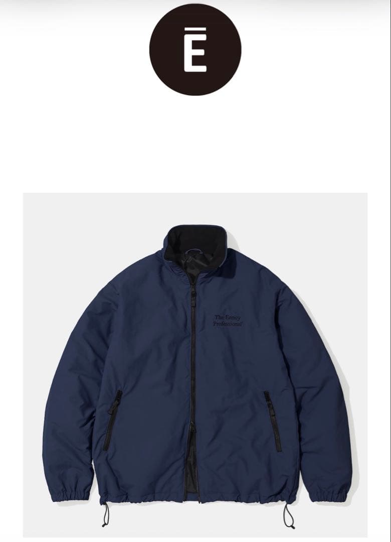 Ennoy NYLON PADDED セットアップ