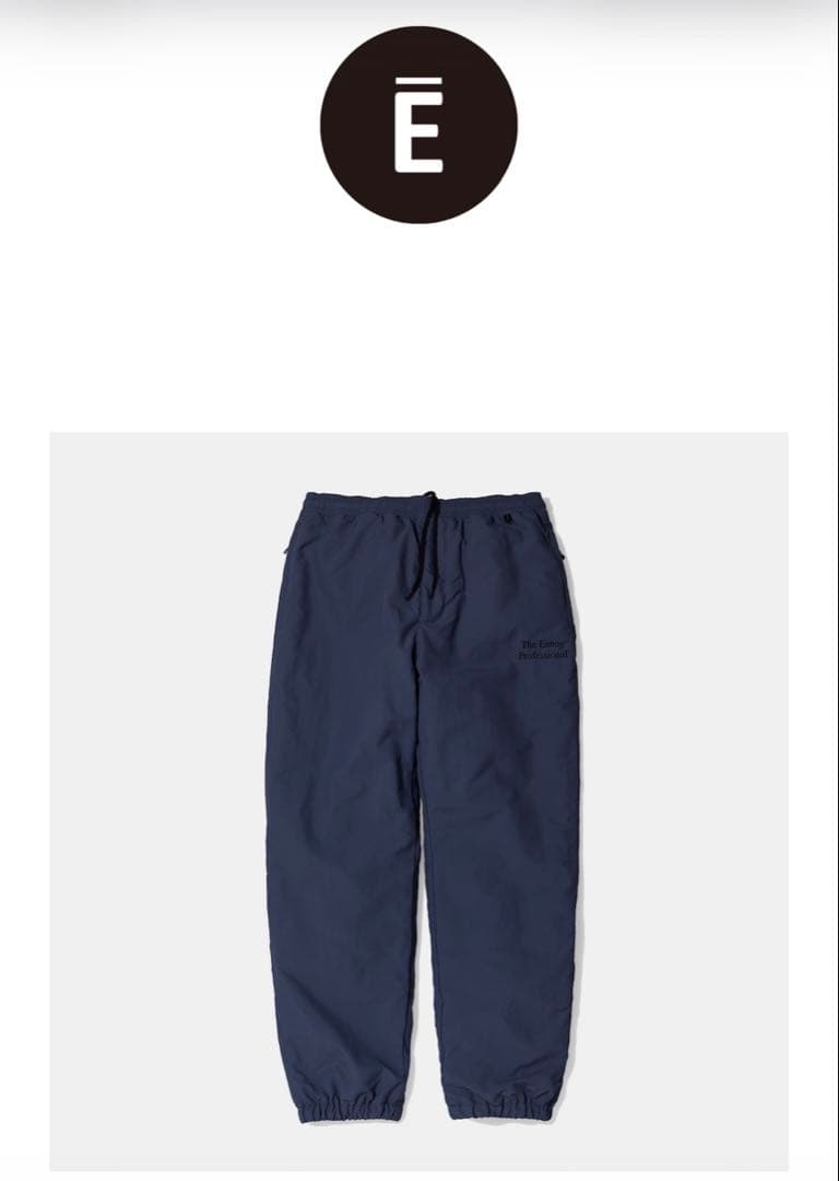 Ennoy NYLON PADDED セットアップ