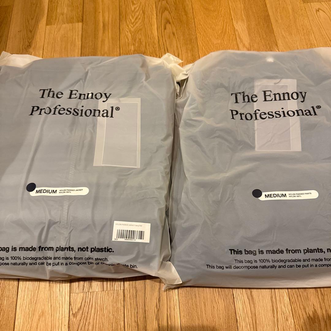 Ennoy NYLON PADDED セットアップ