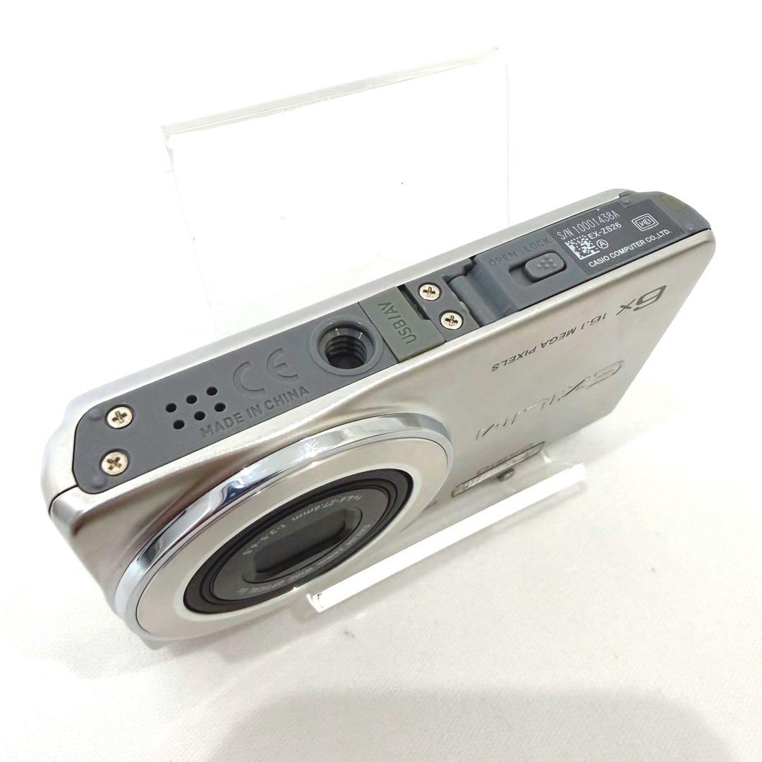 美品【動作品】CASIO カシオ EXILIM EX-ZS26 レトロ コンデジ