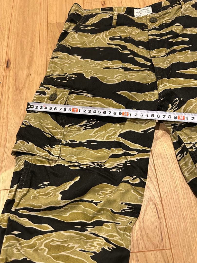 美品　リアルマッコイズ　タイガーカモ　カーゴ