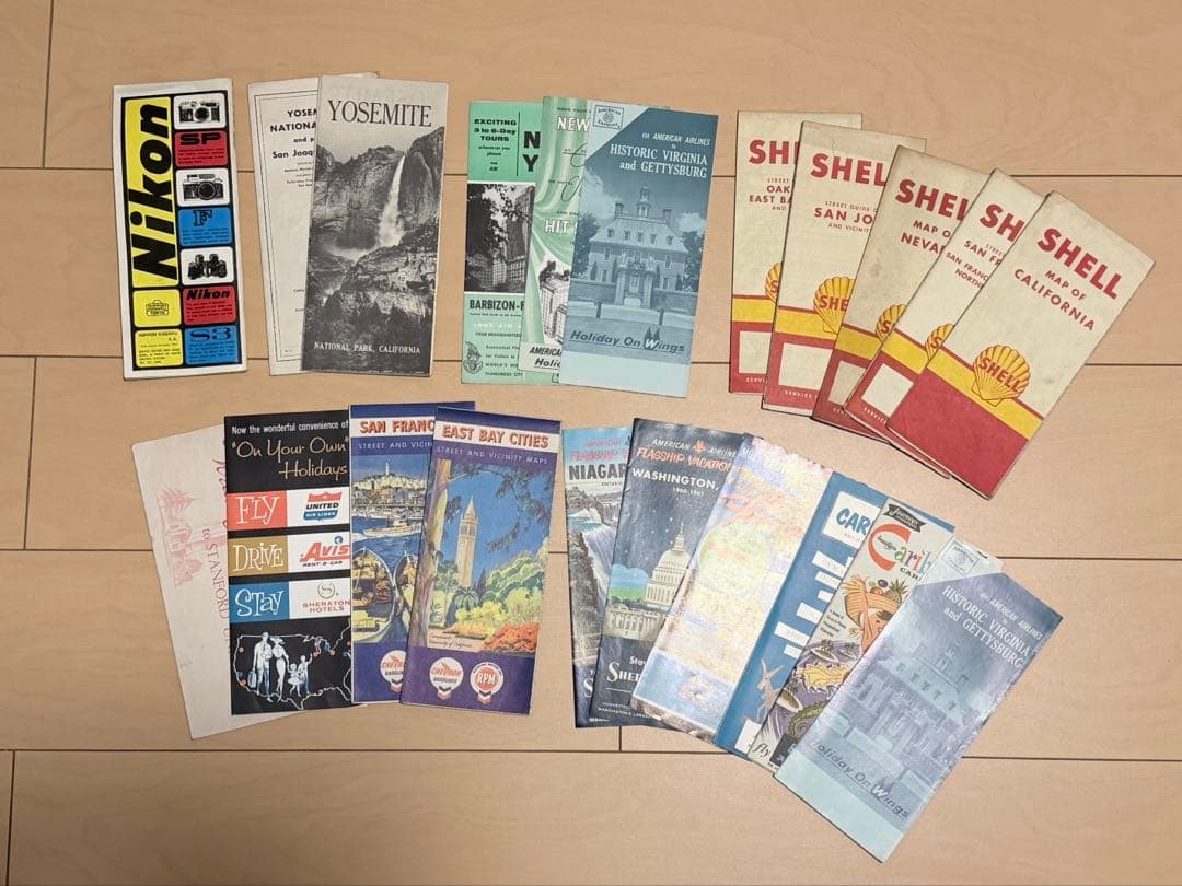 ヴィンテージ 60’s アメリカ観光パンフレット　大量