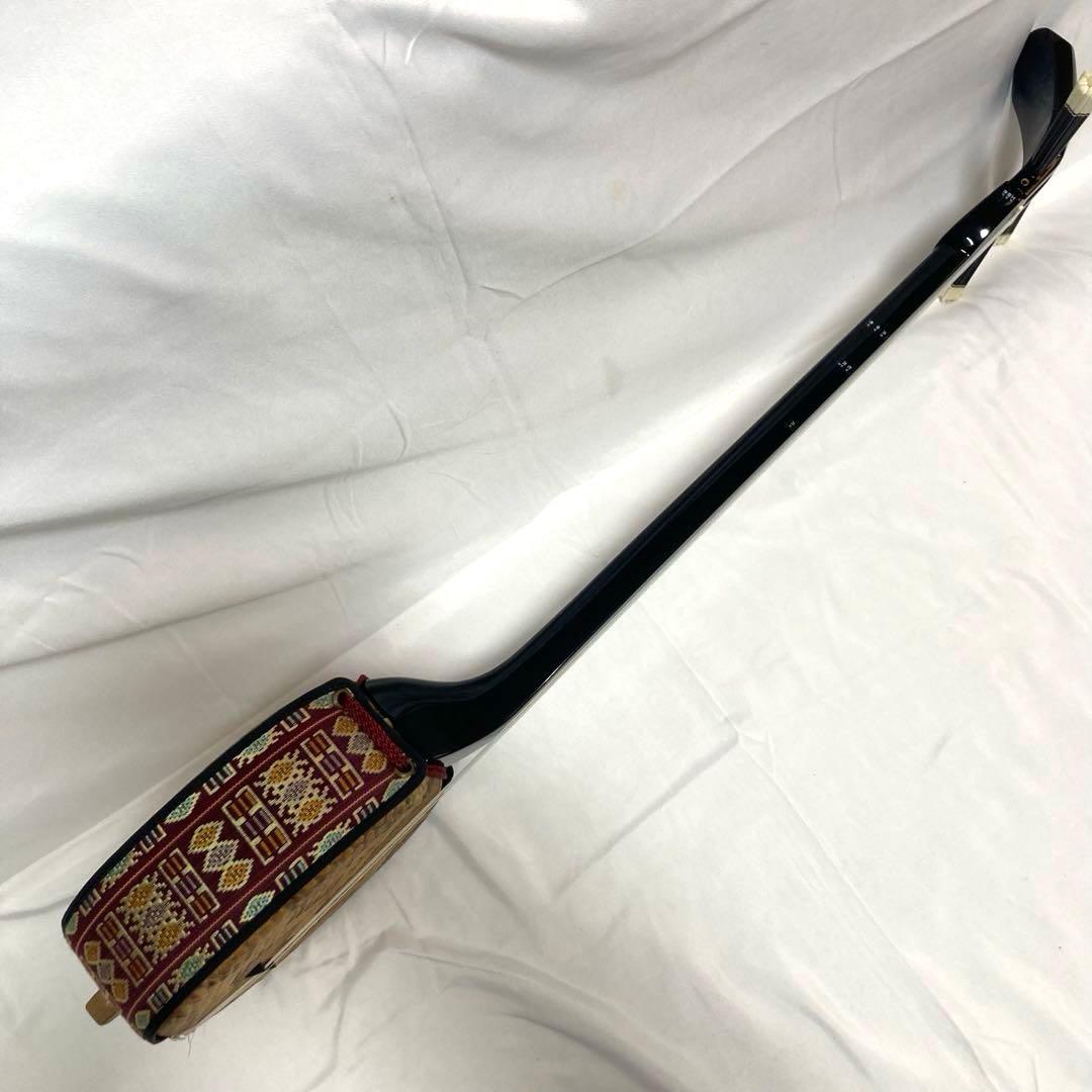 【お買得】 三線 沖縄 蛇革 蛇皮 本革 ケース 付属品 和楽器 初心者 中級者