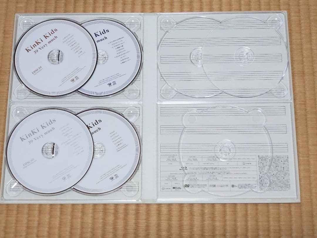 KinKi Kids 39 Very much（DVDなし、チャーム抜けあり）
