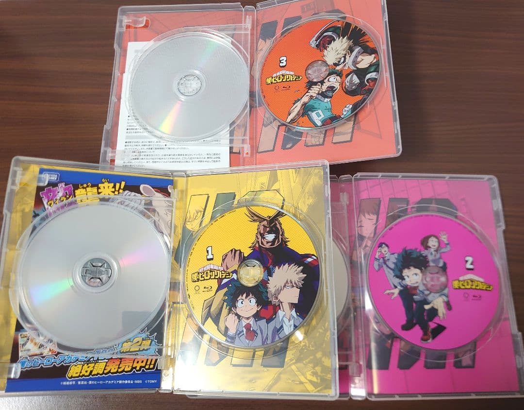 未開封あり/ヒロアカ 1期 全巻セット【Blu-ray】