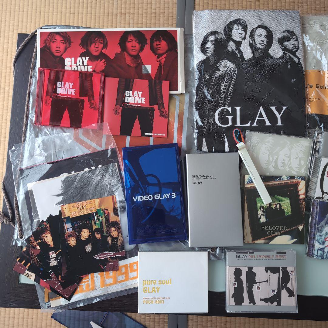 GLAY　コンサートグッズ　CD　VIDEO　グッズ