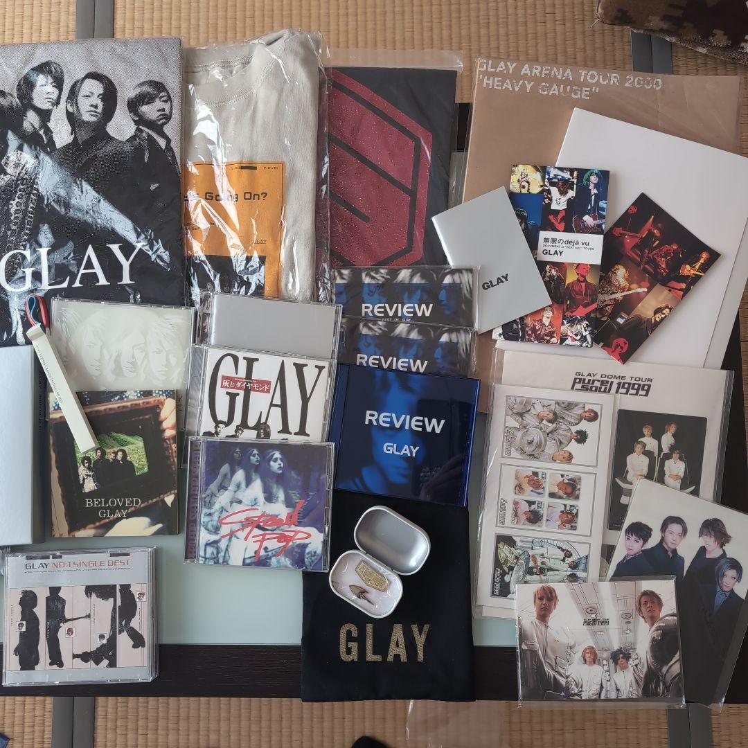 GLAY　コンサートグッズ　CD　VIDEO　グッズ