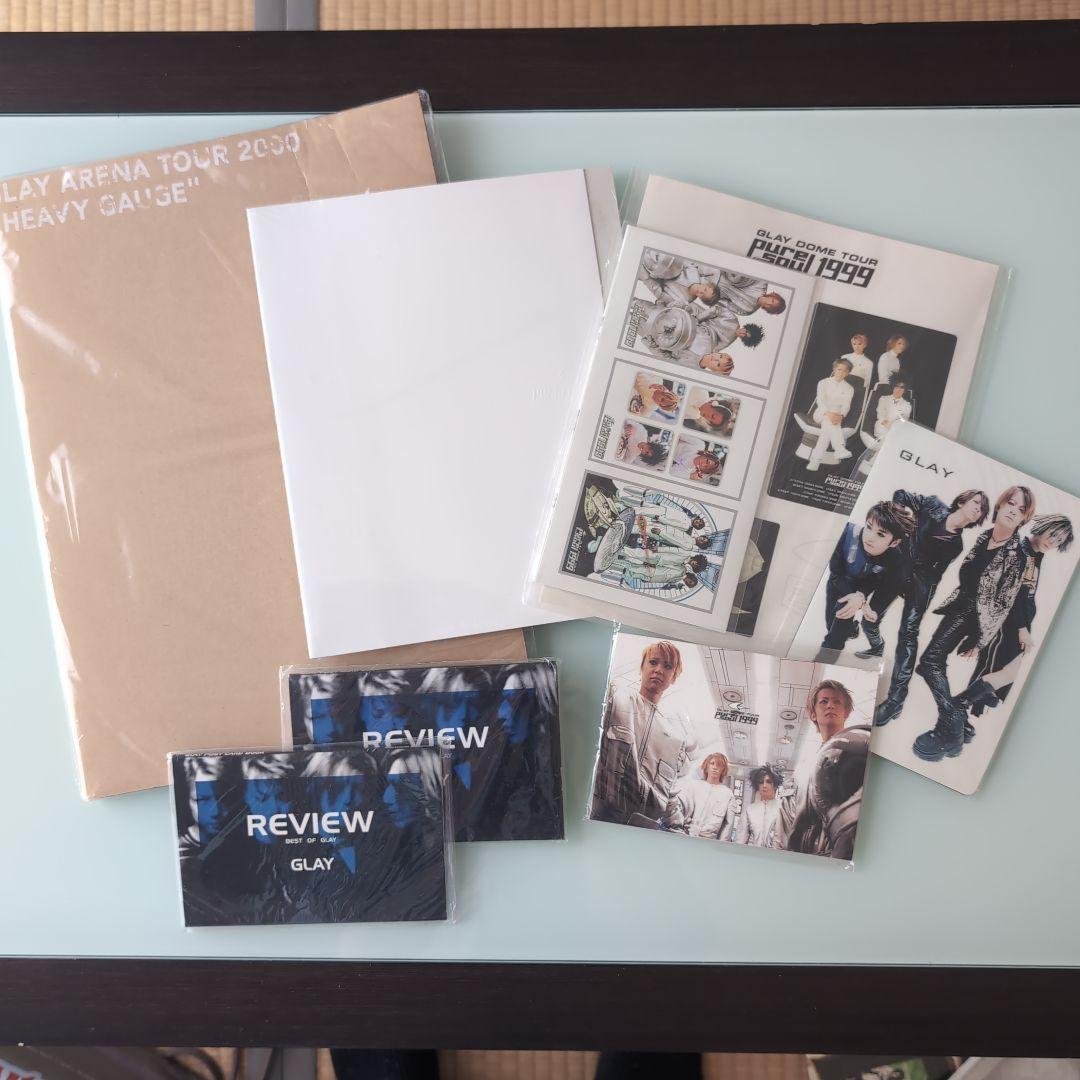 GLAY　コンサートグッズ　CD　VIDEO　グッズ