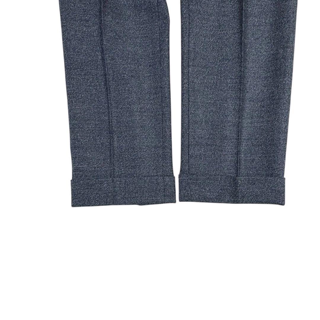 【美品】Rota ダークグレー スラックス　46 上質素材　カシミヤ　ウール