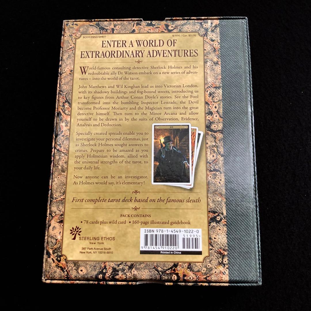 シャーロックホームズ タロットカード Sherlock Holmes Tarot