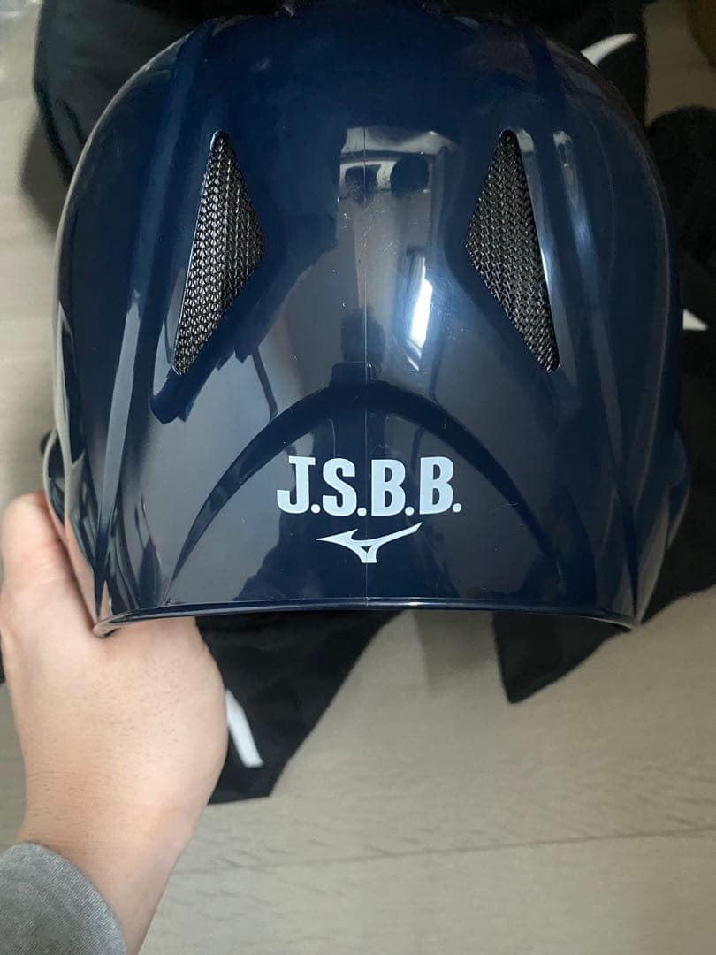 野球ヘルメットネイビー Oサイズ ヘルメット 4個セット