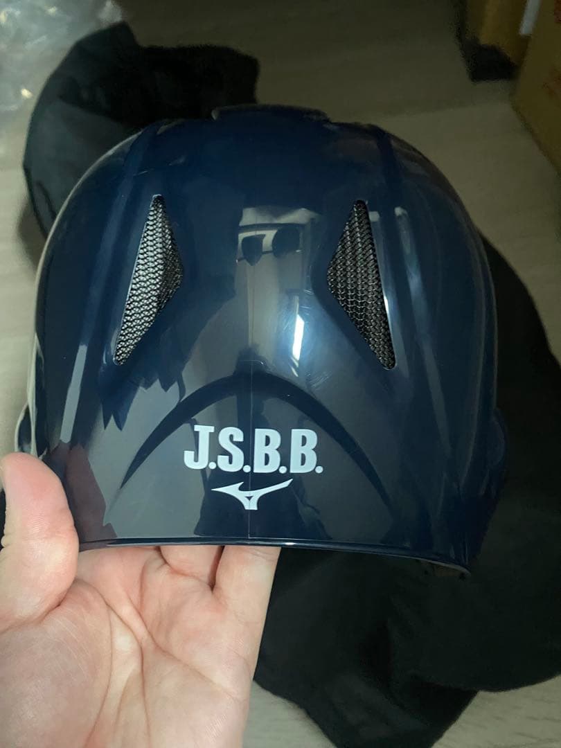 野球ヘルメットネイビー Oサイズ ヘルメット 4個セット