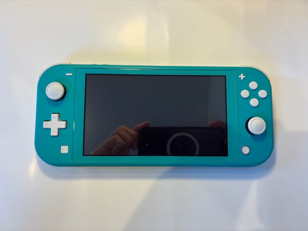 【美品】Nintendo Switch Lite ターコイズ +スプラトゥーン2
