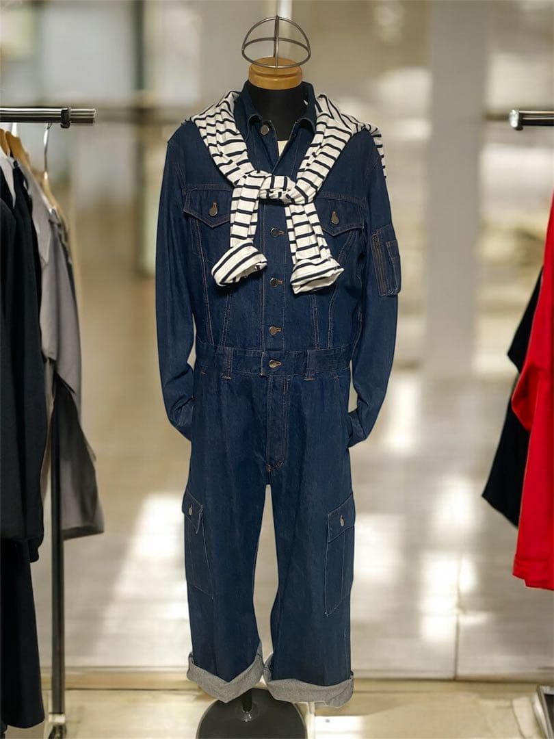 KEITA MARUYAMAケイタマルヤマ デニムオールインワン つなぎ M