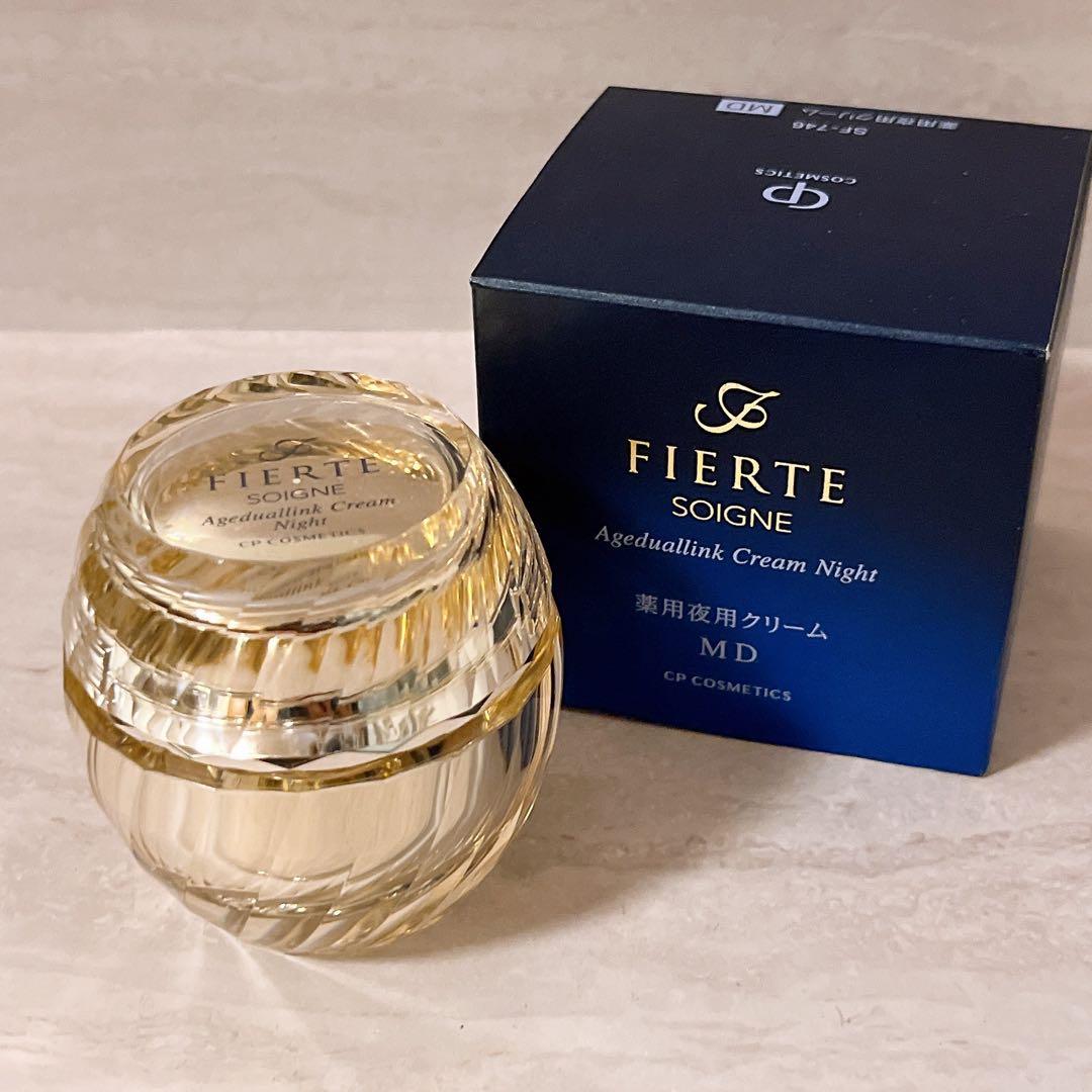 fd☆未使用☆ ソワーニュ フィエルテ エイジデュアルリンク クリーム ナイト